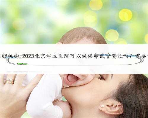 2022北京供卵机构,2023北京私立医院可以做供卵试管婴儿吗？需要什么条件？